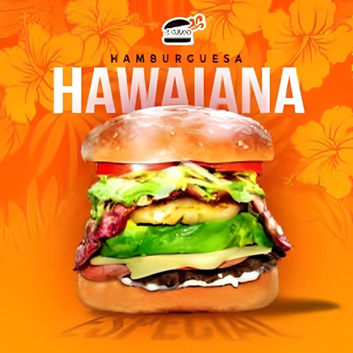 HAMBURGUESA HAWAIANA